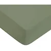 Image de FUTURE HOME - Drap Housse en 100% Coton Premium 57 Fils uni Bonnet 25cm Sauge 90x200cm avec Bonnet élastique de 30cm