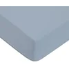 Image de FUTURE HOME - Drap Housse en 100% Coton Premium 57 Fils uni Bonnet 25cm Nuage Deux Personnes 160x200cm avec Bonnet élastique de 30cm