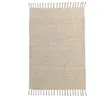 Image de Future Home Tapis déco à Franges en Jute et Coton 140x200cm