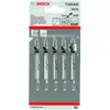 Image de Bosch Lame de scie sauteuse T 101 AO VE x 5 Clean for Wood