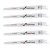 Image de Lot de 5 lames de scie sabre S 611 DF BOSCH 2608656258 pour bois et métal