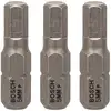 Image de Embouts de vissage BOSCH 2607001726 extra-dure HEX5 3 pièces