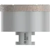 Image de Bosch 1x Couronne de forage PRO Ceramic dry pour petites meuleuses angulaires, alésage 22,23 (pour Carrelage, Carreaux de Hard Ceramic, Ø 75 mm, Professional Accessoire Petite meuleuse angulaire)