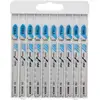 Image de BOSCH Assortiment de lames de scie sauteuse, 10 pièces, universelles M