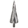 Image de Bosch Accessories 2608587427 Fraise étagée queue 3 pans pour presse-étoupes Longueur 125,5 mm Exécution HSS