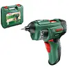 Image de Bosch Visseuse sans fil à barillet PSR Select avec coffret, 12 embouts de vissage intégrés, batterie intégrée et chargeur 0603977000