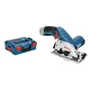 Image de Scie circulaire Bosch Professional GKS 12V-26 sans fil sans batterie + coffret L-BOXX - 06016A1002