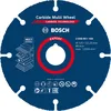 Image de Bosch Professional 1x Disque à tronçonner Carbide Multi Wheel (Multi Material, Ø 125 mm, Accessoire pour meuleuse angulaire)