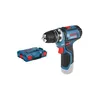 Image de Perceuse-visseuse sans fil BOSCH Professional GSR 12V-15 FC FlexiClick - 30 Nm - Sans batterie - L-BOXX 102