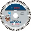 Image de Bosch 1x Disques à tronçonnage diamant PRO Multi Material pour alésage 22,23 et grandes meuleuses angulaires (pour Béton, Béton armé, Ø 150 mm, Professional Accessoire Grande meuleuse angulaire)