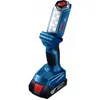 Image de Bosch Professional 18V System lampe de chantier LED sans-fil GLI 18V-300 (luminosité maxi 300 lumens)