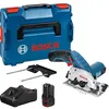 Image de Scie circulaire Bosch Professional GKS 12V-26 + 2 batteries 30Ah + L-Boxx - 06016A1005