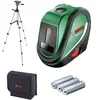 Image de Laser lignes UniversalLevel 2 de Bosch avec trépied (croix laser avec point d'aplomb intégré pour un alignement précis et transfert d'application facile)