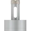 Image de Bosch 1x Couronne de forage PRO Ceramic dry pour petites meuleuses angulaires, X-Lock (pour Carrelage, Carreaux de Hard Ceramic, Ø 16 mm, Professional Accessoire Petite meuleuse angulaire)
