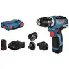 Image de BOSCH Perceuse-visseuse sans fil à mandrin interchangeable, Type: GSR 12V-35 FC