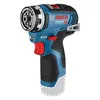 Image de Perceuse-visseuse BOSCH PROFESSIONAL Flexiclick 12V 35 Nm sans batterie ni chargeur Brushless - GSR12V-35FC 06019H3004