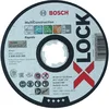 Image de Bosch Accessories 2608619270 Disque à Tronçonner à Surface Plate (pour matériaux multiples, X-LOCK, Ø 125 mm, Alésage : 22,23 mm, Épaisseur : 1,6 mm)