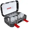 Image de Bosch Accessories Coffret de 9 Scies Trépan Progressor for Wood & Metal Set Installations Électriques (pour bois et métal, Ø 19-83 mm, Accessoire pour Perceuses)