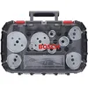 Image de Bosch Accessories Coffret de 11 Scies Trépan Progressor for Wood & Metal Set Installations Électriques (pour bois et métal, Ø 25-86 mm, Accessoire pour Perceuses)