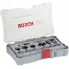 Image de Jeu d'arêtes et de fraises pour arêtes Bosch 1/4" tige 6 pièces