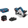Image de GKS 18V-57 G Professional 16,5 cm Noir, Bleu 3400 tr/min, Scie circulaire