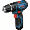 Image de Perceuse-visseuse à percussion sans fil Bosch GSB 12V-15, avec 2 batteries Li-Ion 2,0 Ah