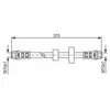 Image de Bosch 1987476698 Flexible de frein