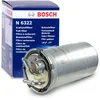 Image de Bosch N6334 Filtre à Carburant Diesel - Sépare les Particules du Carburant - Protège le Système d'Injection
