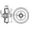 Image de Bosch 986477041 Tambour de frein