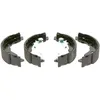 Image de BOSCH Jeu de mâchoires de Frein 0986487690 Compatible avec: CITROËN C2, C3 I, C3 Pluriel, Lancia YPSILON, Peugeot 1007