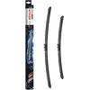 Image de BOSCH Balai d'essuie-glace Kit de Lame d'essuie-glace | Version: Sans Cadre | Longueur 1: 600mm | Longueur 2: 475mm 3 397 118 937 Compatible avec VW Golf V 3/5 portes 1K1 Touran I 1T1, 1T2, AUDI, BMW