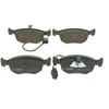 Image de Bosch BP167 Plaquettes de frein - Essieu avant - certification ECE-R90 - 1 jeu de 4 plaquettes