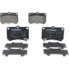 Image de Bosch BP590 - Plaquettes de Frein Avant pour Voiture - Qualité Bosch - Réduction du Bruit et de la Poussière - Certifié ECE-R90 - Sans Cuivre - Jeu de 4 Plaquettes