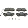 Image de Bosch BP564 Plaquettes de frein - Essieu avant - certification ECE-R90 - 1 jeu de 4 plaquettes