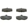 Image de Bosch BP756 - Plaquettes de Frein Arrière pour Voiture - Qualité Bosch - Réduction du Bruit et de la Poussière - Certifié ECE-R90 - Sans Cuivre - Jeu de 4 Plaquettes