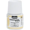 Image de Pébéo Flacon 45 ml Peinture P150 porcelaine Coloris Mat BLANC POUDRE