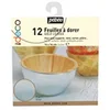 Image de PEBEO AmazonUkkitchen Pbo-Deco Livret de 12 Feuilles Doré, Feuille dorée, Silver, 0.02 x 17.00 x 15.00 cm