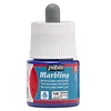 Image de PEBEO   Flacon Marbling 45ml Cyan - Peinture à Effet Marbré Peinture Cyan Finition Brillante   Marbling sur Supports Clairs et Poreux - 45ml - Cyan