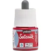 Image de PEBEO   Flacon Setasilk Rouge 45 ML - Peinture sur Soie - Flacon Bouchon Pipette de 45 ML   Couleur Rouge Hermès
