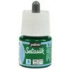Image de PEBEO   Flacon Setasilk Vert 45 ml - Peinture sur soie - Flacon Bouchon Pipette de 45 ml   Couleur Vert d'Orient