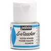 Image de Pébéo 391202 Auxiliaire Setacolor 1 Flacon Poudre Pailletée Diamant 10 g