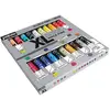 Image de Set de 20 peintures à l'huile Fine + Pinceau Brosse - 20 x 20 ML