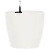 Image de Pot rond Poetic Casa Brillant 30 blanc ø30 x h.26 cm