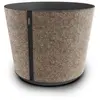 Image de Pot rond à réserve d'eau plastique Poetic Casa Sleeve coloris gris ø26,2 x h.21,7 cm