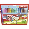 Image de STABILO - Feutre de coloriage - power - Étui carton x 24 feutres pointe moyenne - coloris assortis