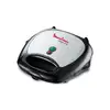Image de Croque gaufrier MOULINEX SW6118.12 coloris chrome/noir
