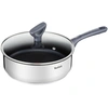 Image de Sauteuse 24cm Acier Inoxydable Revêtement Anti-adhésif Tous Feux Dont Induction Avec Couvercle Ingenio Daily Cook TEFAL