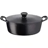 Image de Tefal Jamie Oliver Premium fonte d'acier Cocotte 30 x 22cm + couvercle, Cuisson sûre, Revêtement émaillé, Répartition homogène de la condensation, Compatible four, Induction E2125455