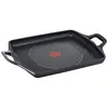 Image de Tefal Aroma Plancha 32 x 26 cm Aluminium Fonte Anti-Adhérente Revêtement Titane Tous Feux Fonte Epaisse Convient Induction Pics Verseurs Poignées de Soutien