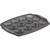 Image de Tefal Crispybake Moule 12 mini tartelettes, 100% Silicone haute qualité, Résistance, Cuisson parfaite, Noir, 29x21 cm J4171414